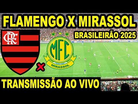 FLAMENGO X MIRASSOL AO VIVO DIRETO DO MARACANÃ / 19ª RODADA DO BRASILEIRÃO 2025