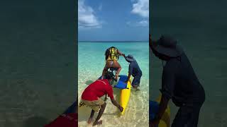 The fall was worth it 😂 #seabike #bahamas #blackgirl #vacationactivities
