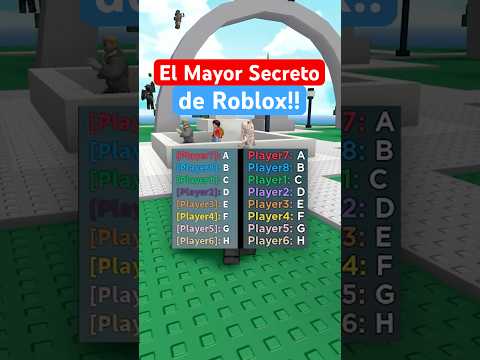 🎨 El Mayor Secreto De Roblox!! #roblox #games #shorts
