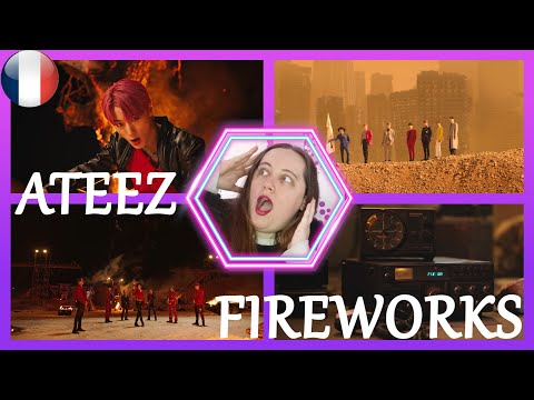 Vidéo ATEEZ ~ FIREWORKS I'M THE ONE   ENCORE CA M'IMPRESSIONNE !!!  REACTION FR