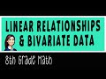 Linear Relationships and Bivariate Data