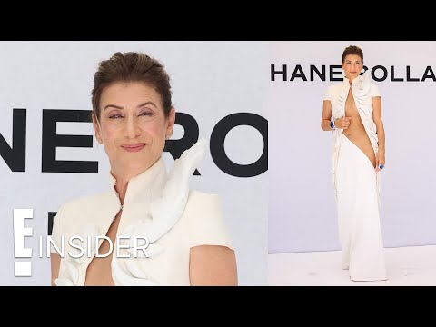 Kate Walsh’s Nearly-Naked Dress at Paris Fashion Week | E! News