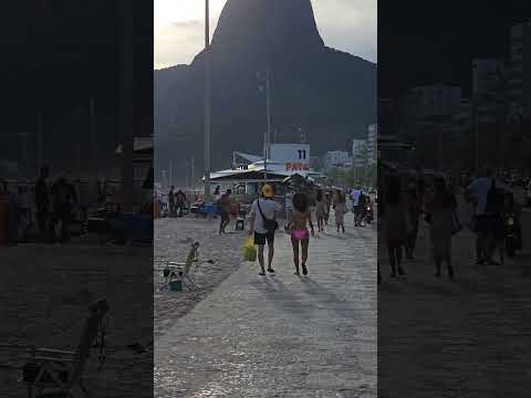 Brazil Rio de Janeiro city vibe Atmosfera da cidade do Rio de Janeiro no Brasil