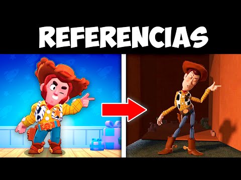 TODAS las REFERENCIAS de TOY STORY X BRAWL STARS