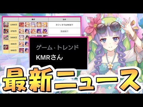 【プリコネR】「サイゲ界隈に衝撃が走った話題」「クラバト４段階目編成追加紹介」など【プリコネ】