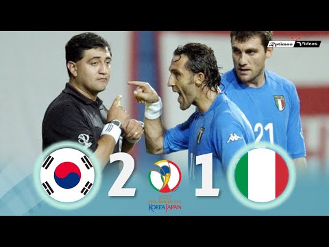 South Korea 2 x 1 Italy โ 2002 World Cup Extended Goals & Highlights HD