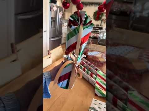 You got the gift but do you got the time?? #christmaswrapping