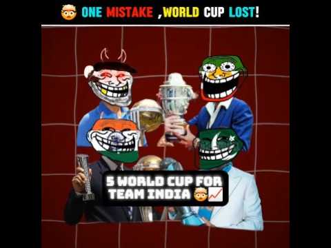 Ms dhoni and virat kohli lost world cup !!🤯