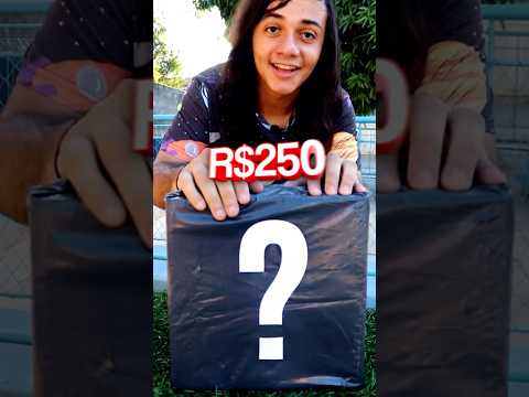 Comprei uma Caixa Misteriosa de R$250
