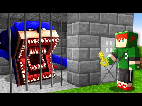 PRISÃO 100% SEGURA PARA CAPTURAR O SHIN SONIC NO MINECRAFT!!