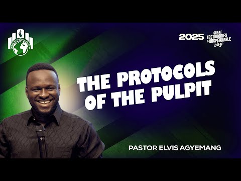 Pastor Elvis - The Sanctification of the Pulpit #alphahour #pastorelvis