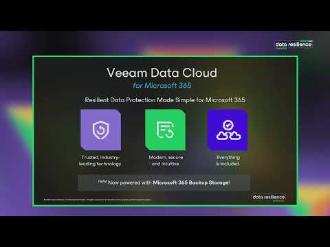 Introducing Veeam Data Cloud | VeeamON Data Resilience Summit 2024