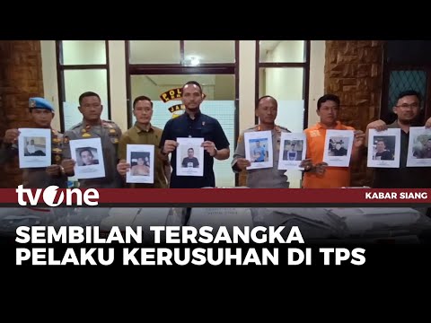 Polisi Umumkan Identitas Sembilan Pelaku Pembakaran Kotak Suara dan Perusakan TPS