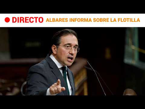🔴DIRECTO | ALBARES COMPARECE en el CONGRESO sobre la situación de la FLOTILLA a GAZA | RTVE Noticias