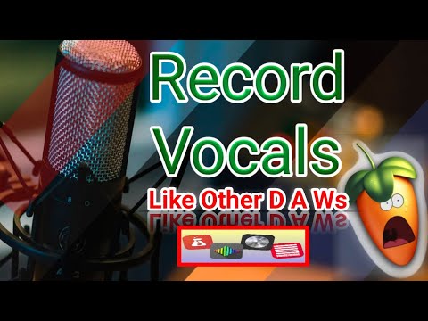 how to record vocals fl studio