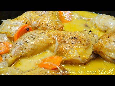 Así se prepara el pollo en escabeche más jugoso en casa