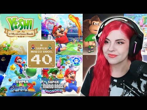 Mario 40th Anniversary Nintendo Direct REACTION