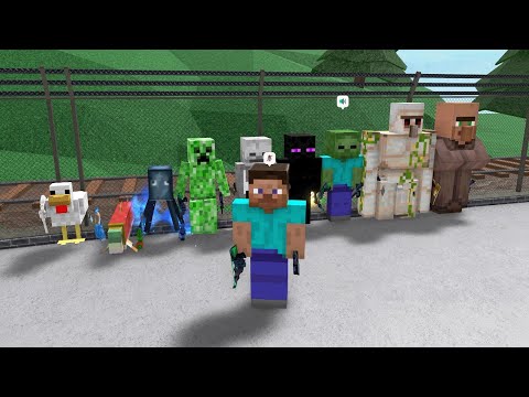 Minecraft in Murder Mystery 2!