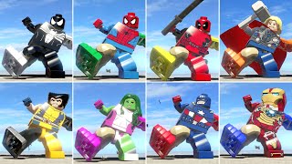 INSANE Characters Transformation in LEGO Marvel Superheroes