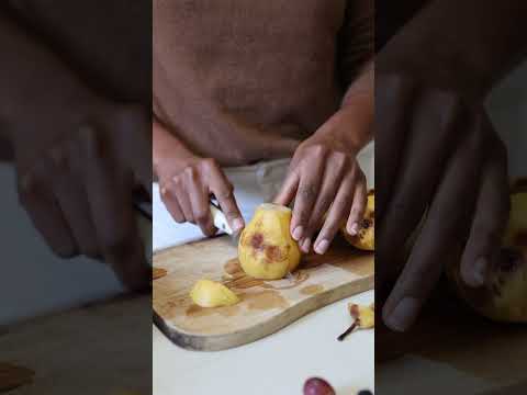 Creamy Homemade Pear Sorbet