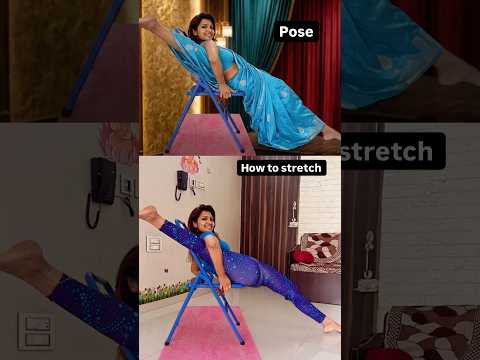 Stretch on chair #vaibhavlaxmijhala #viral #ytshorts #motivation #stretching #trending #yoga #love