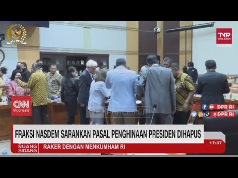 Fraksi Nasdem Sarankan Pasal Penghinaan Presiden DIhapuskan