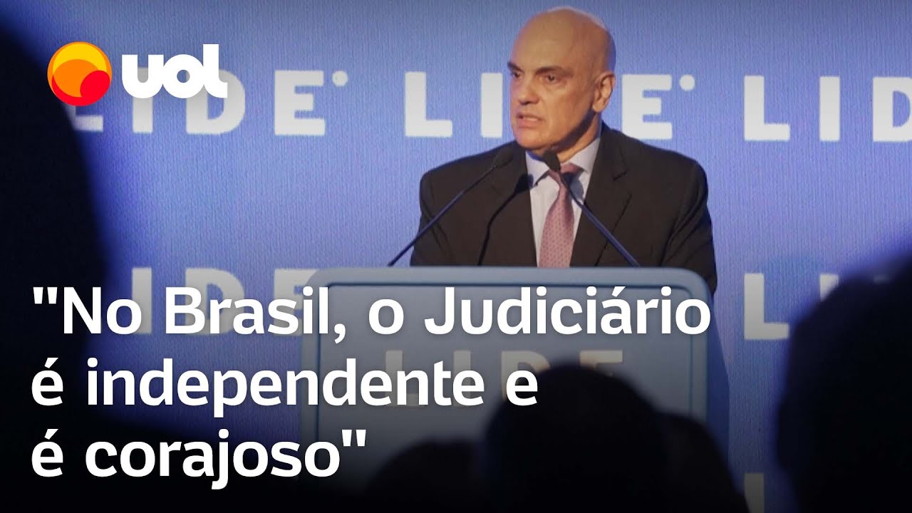 Moraes: Judiciário é independente e corajoso no Brasil; não se pode atentar contra democracia