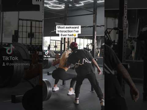 I GOT HIT WITH THE “I HAVE A BOYFRIEND LINE ?” (Enter Boyfriend) #fyp #gym #viral #funny #comedy