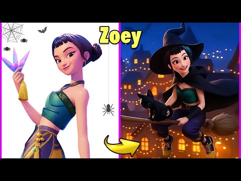 Guess KPop Demon Hunters Halloween Version👻🎃 | Abby Saja, Jinu, Rumi