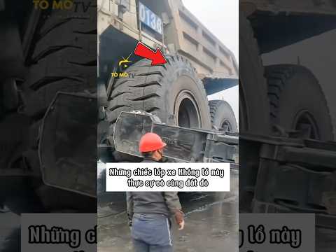 SỰ THẬT VỀ NHỮNG CHIẾC LỐP XE KHỔNG LỒ 🧐🧐🧐