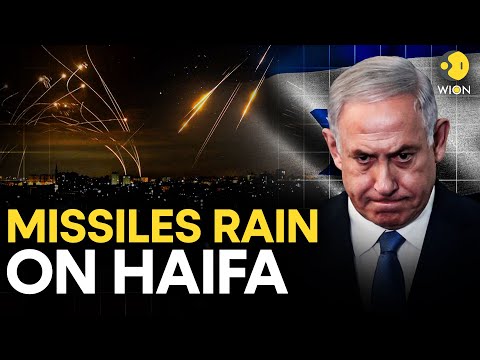BREAKING: Iran FIRES 10 Missiles in MASSIVE Strike On Israel's Haifa | Israel-Iran War LIVE | WION