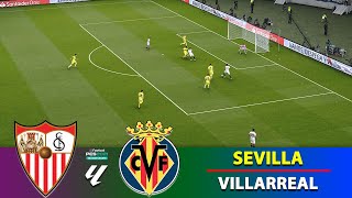 ⏱️Minutos Finales- Sevilla vs Villarreal LaLiga 2025/26 eFootball Pes 21 Reflejos