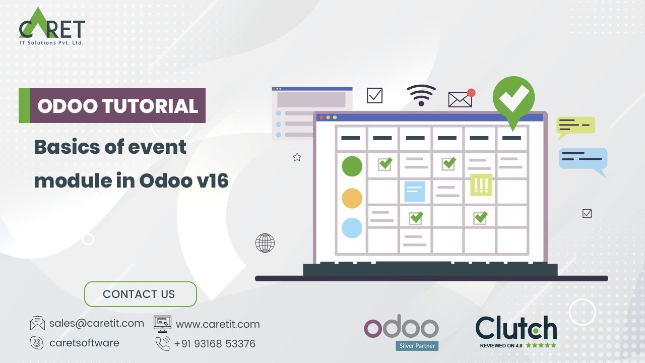 Odoo 16 Event Moduel || Event Management in Odoo || Odoo Learning | 12.02.2024

In this tutorial, we'll walk you through the fundamental concepts and functionalities of the Event Module, empowering you to ...