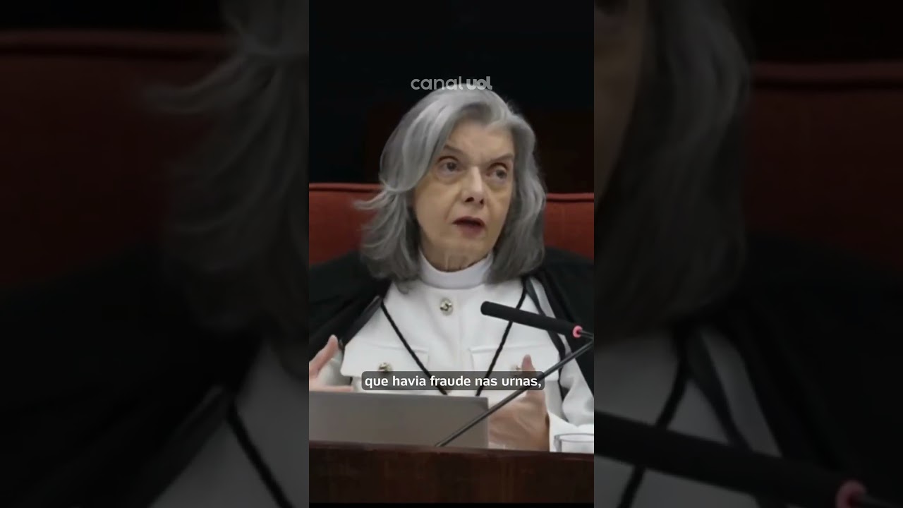 Cármen Lúcia defende a lisura das urnas eletrônicas e diz que ataques eram organizados