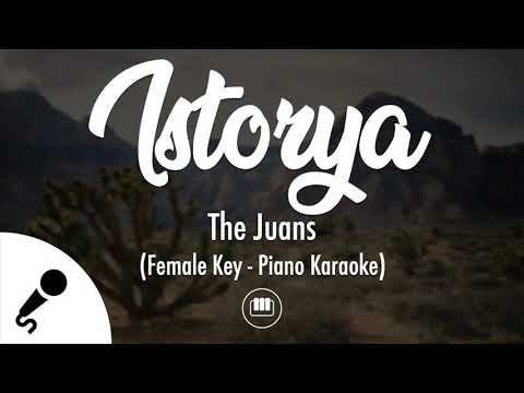 Istorya – The Juans (Female Key – Piano Karaoke)