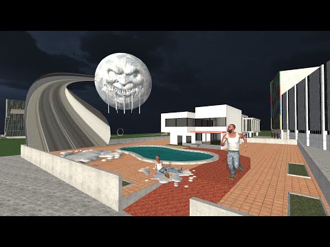 Franklin Found Longest Road To Ice Moon in Indian Bikes Driving 3D