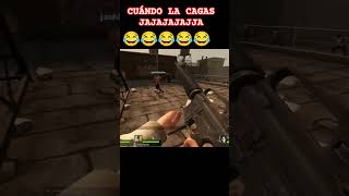 cuándo la cag@s  #shorts #youtubeshorts #left4dead2 #funny