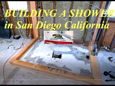 SHOWER BUILD in SO-CAL