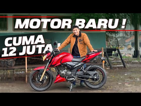 MASAK 12 JUTA DAPET MOTOR KAYAK GINI?? TVS APACHE