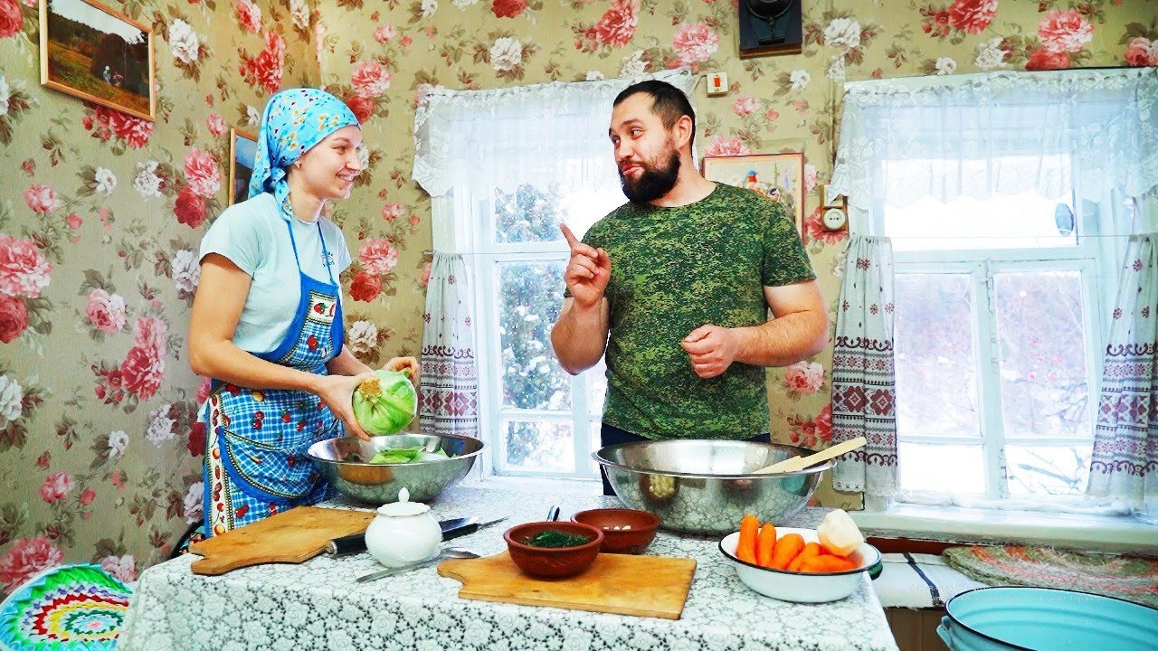 Жизнь в глухой уральской деревне куры несут золотые яйца квашеная капуста с витаминами