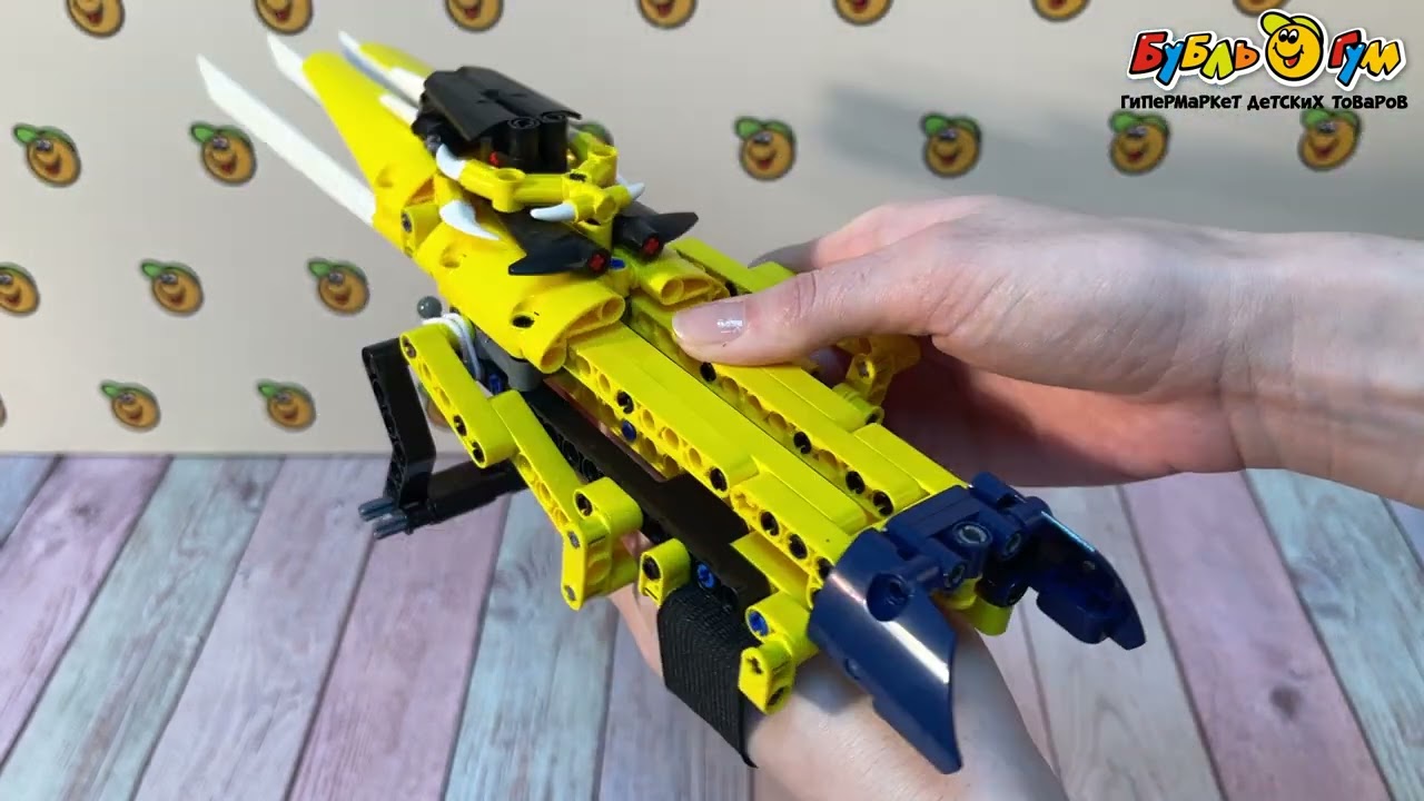 Конструктор Выдвижные когти супергероя 260дет - видео