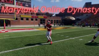 CFB 27 Maryland Online Dynasty Week 10 vs Wisconsin