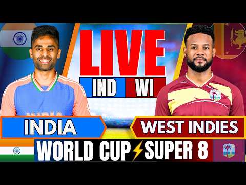 🔴 T20 World Cup: India vs West Indies Live match score & Commentary | IND VS WI Live match today