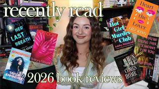 the best books i've read recently | 2026 book reviews 📚