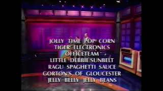 Jeopardy! Full Credit Roll (3/31/98)