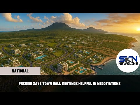 YouTube video thumbnail: Premier Says Town Hall Meetings Helpful IN Negotiations