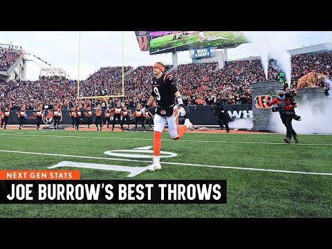 Next Gen Stats: Joe Burrow   s 3 Most Improbable Completions | Super Wild Card Weekend video clip