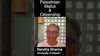 Palestinian Status & Citizenship