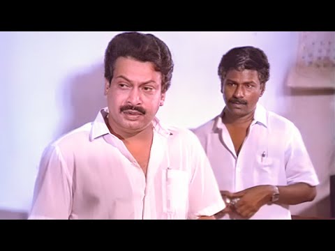 August One Malayalam Movie Scene | Mammotty | Urvashi | Sukumaran | Captain Raju