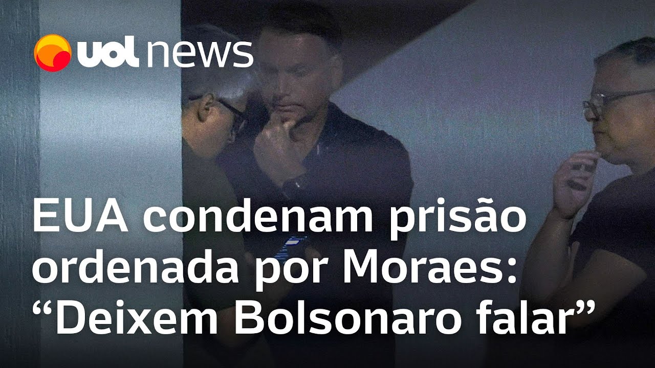 Governo Trump condena prisão domiciliar de Bolsonaro e critica Alexandre de Moraes
